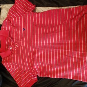 Red Polo shirt